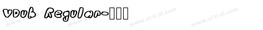 VDub Regular字体转换
